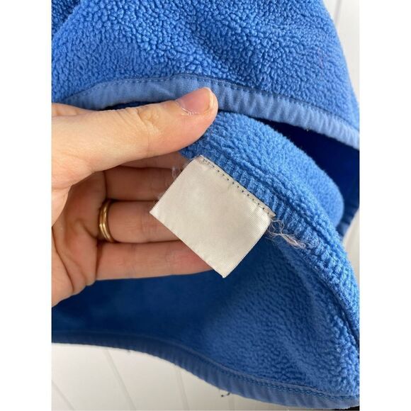 VINEYARD VINES Fleece Jacket 1/4 Zip Cornflower Blue Pink Colorblock M - Picture 6 of 10